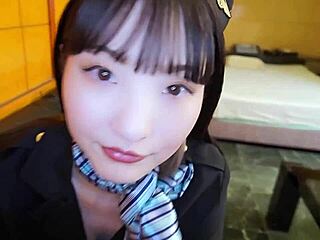 Cosplay Maria's Life Ends with Raw Creampie! Sexy Model Gets Intense Vaginal Pounding!