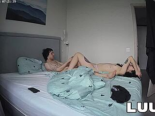 luuv alice and lucien capture their steamy morning fuck vibes