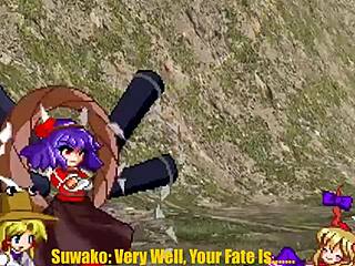 suika and cirno's futanari touhou parody choice!