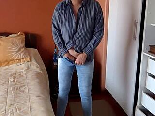 stepson cums huge load in stepmom's fat ass?