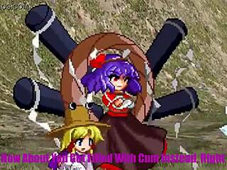 suika and cirno's futanari touhou parody choice!