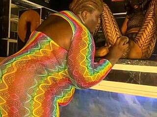 Mistress punishes stubborn bar sales girl with toys in full video