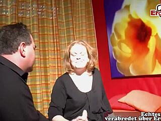 fette deutsche milf casting interview seduced into fat tits sex date