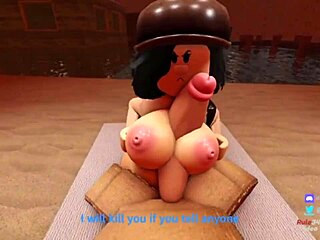 Roblox Porn Compilation Delivers Non-Stop Oral Action