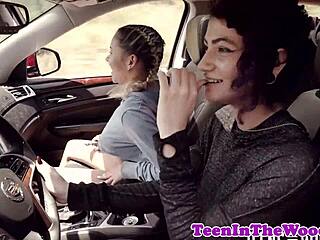 Big Tit Teen Bound and Hardfucked Doggystyle