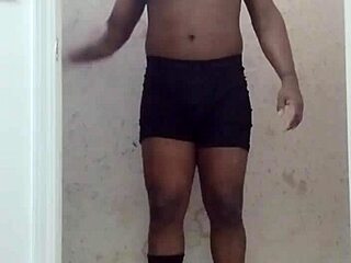 Back in another room making that same messy spread