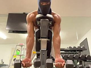 Watch His Muscular Biceps Lift Ladies During Intense Outdoor Workouts!