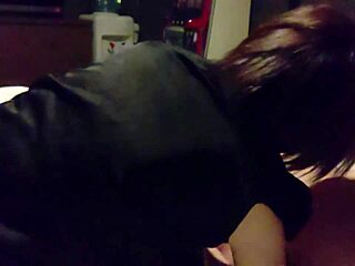 hey, that red miniskirt girl devours my cock like crazy...