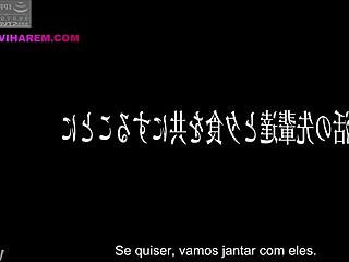 Big Tits Japanese Milf Prostitute Fucks Crossdressing Teen on Family Trip