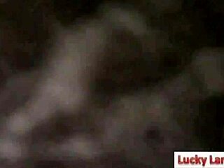 EBONY NERD AVEENA RIDES WHITE DICK FIRST TIME!