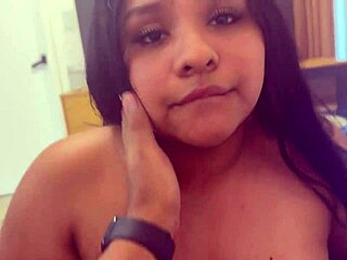 boyfriend pounds my brunette stepmom doggystyle while i catch them on homemade video