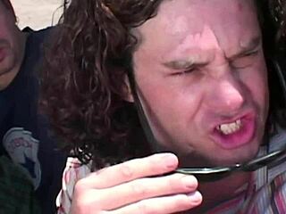 Anal Foursome Brunette Hottie Bent Over For DP Creampies And Thick Facial