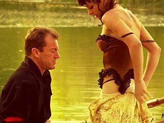 horny brunette milf begs boat pounding till hot cum drenches feet