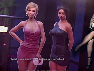 kate 38 flashes upskirt no panties dancing wild in nightclub. coeds play rough group game