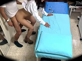 Hidden Hospital Cam Catches Latina Bent Over Doggystyle Orgasm