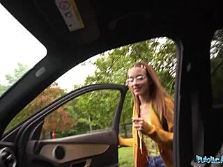 i creampied her tight little teen pussy right outdoors public agent