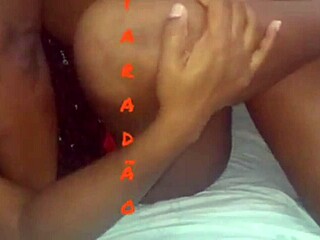 Big Black Cock Bangs Ebony Latina Ass Then Cums on Saggy Natural Tits Homemade
