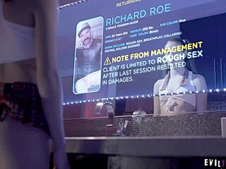 future robot emily willis the brunette teen slut gets fucked rough with deepthroat facial