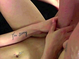 Emo BABE FUCKS sexy neighbor GIRL DOGGY with STRAPON in shop!