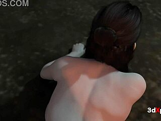 bend me over graveyard fuck my big tits hard halloween