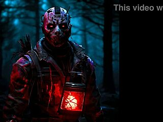 sandy's killer immortale pmv milf cosplay horror parody with erotic music beats