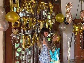 Best Birthday Gloryhole JOI: Latina Fills Ass with Milk Spoiler