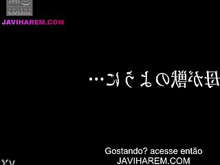 Big Tits Japanese Milf Prostitute Fucks Crossdressing Teen on Family Trip