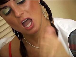 Can professor resist student's tight pussy and ass forever?