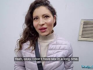 Helina Dream's Big Tits Devour Monster Dick Public Blowjob POV Sex