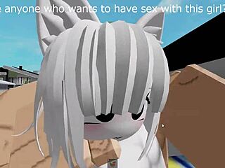 whoa that shy roblox girl in brookhaven gets sensual sex exposed 😳🔥