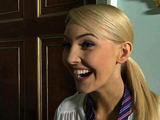 Jess West Licks Katie K's Pussy in Lingerie Drawing Room