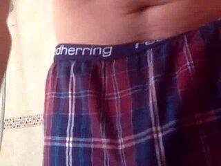 i bash my huge balls and thick cock hard non-stop watching porn