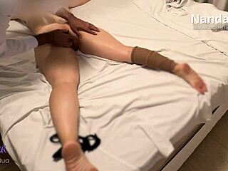 Holy shit masseur fucked me hard during erotic massage and blasted huge facial cumshot!