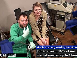 Doctor tampa forces olivia kassady's hitachi orgasms backstage