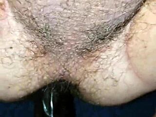 She pegs boyfriend hard in wild dominance play.