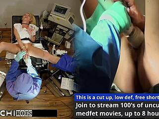 Freshman Mandatory Hitachi Orgasm from Doctor Tampa Bella Ink!