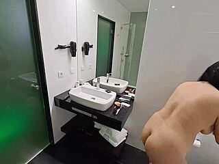 tinder wife motel stranger fuck swallows every drop