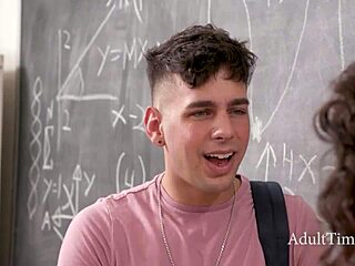 i wreck curly student's tight ass hardcore even if she loves every thrust - victoria voxxx kai jaxon