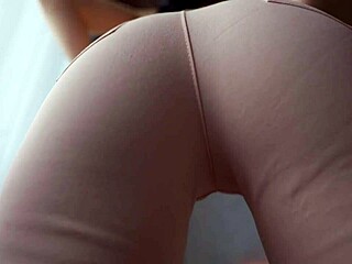 pov goddess shakes big pussy lips ass in jeans facesit. dirty talk jerk countdown free cum