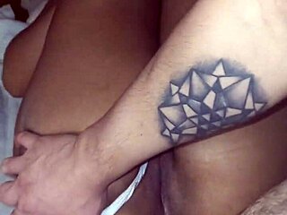 Stepdad films gaping creampie in teen ebony's public ass?