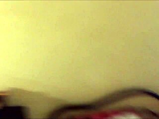 SEXY BLONDE FLASHES THONG HEELS IN CORSET DOGGY!