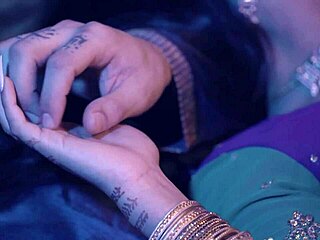 queen jasmine and prince adonis get sensual with foreplay kissing licks and riding in skirt play