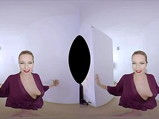 Nikky Dream's Fishnets Lead To Wildest VR Assfucking Yet!