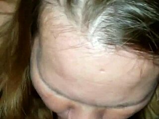 i stroke and tease his throbbing cock slowly