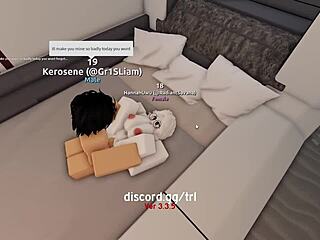 i get fucked hard and creampied by horny roblox condo guy!