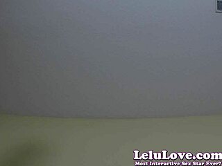 giantess teases your tiny cock with pantyhose domination pov