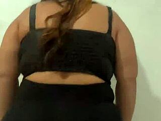 sigilosabbw dances her huge ebony bbw ass backstage pt1