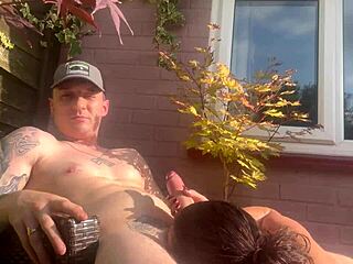 British housewife milf crossdresses and deepthroats monster cock in retro update.