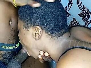 Beautiful African teen, slobber on my BBC with those perfect tits till facial cumshot?