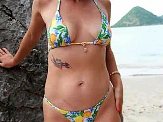 Bikini beach dance bliss